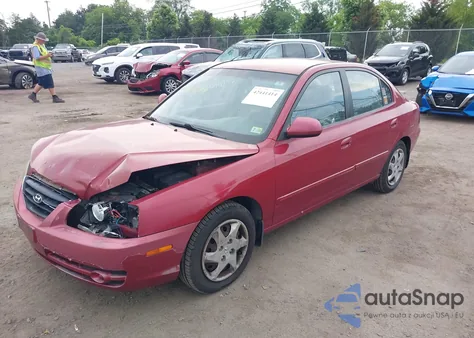 2006 Hyundai Elantra Gls/Limited z USA, uszkodzony, nr VIN KMHDN46D36U204289